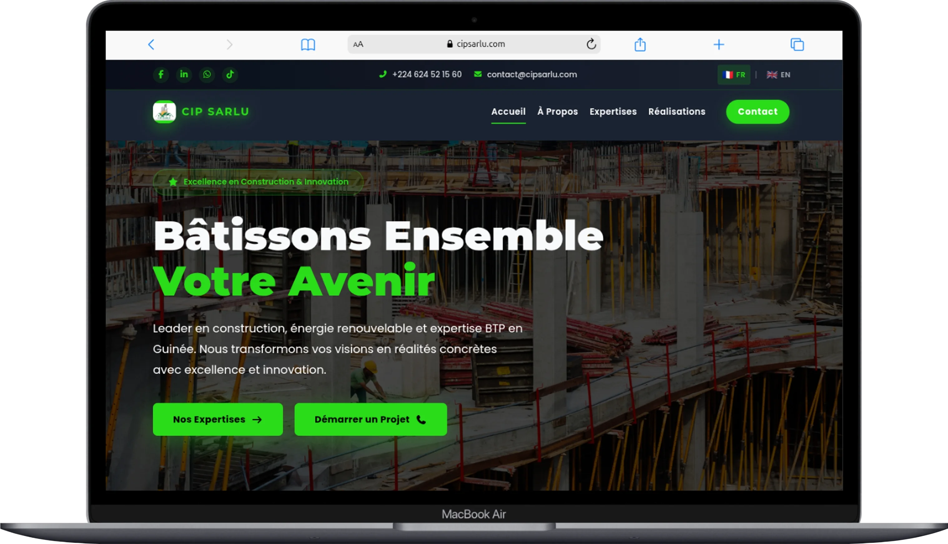 Aperçu du projet CIPSARLU