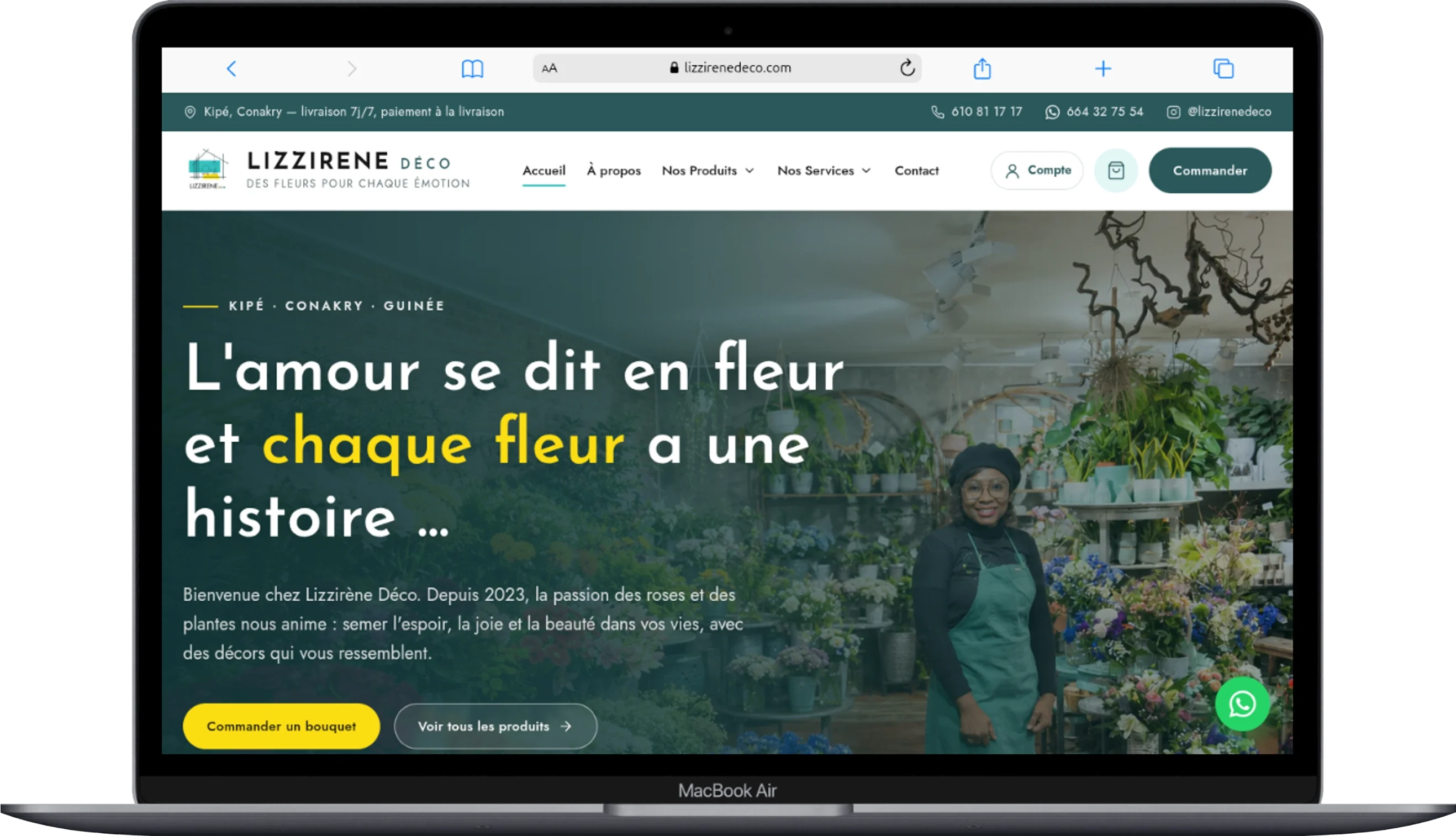 Aperçu du projet Lizzirène Déco